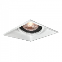 Spot de Embutir Slim Frame Branco AR111 16.5X16.5