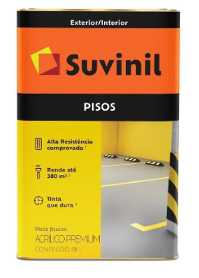 Tinta Piso 18 Lt, Cinza