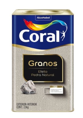 Text Granos Efeito Pedra Natutal 22KG