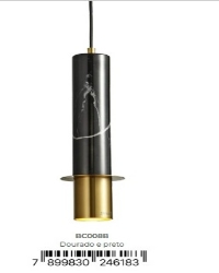 Pendente Nordic I Dourado / Pr