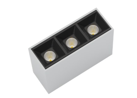 Spot Vigo Sobrepor 450LMS 30° 6W 2700K BR/PT