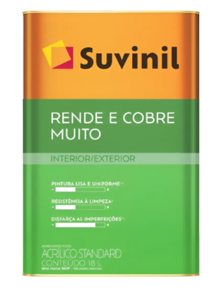 Tinta Acr Rende Cm Fosco 16L- Base A2