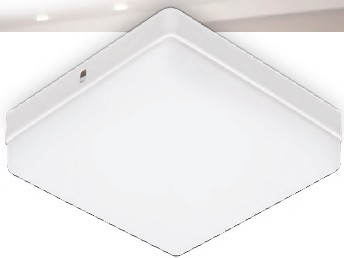 Painel LED Frameless Sobrepor 24W Quadrado 6500K