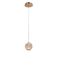 Pendente Luce Dourado e Transp