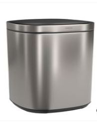 Lixeira com Sensor 20L, Inox