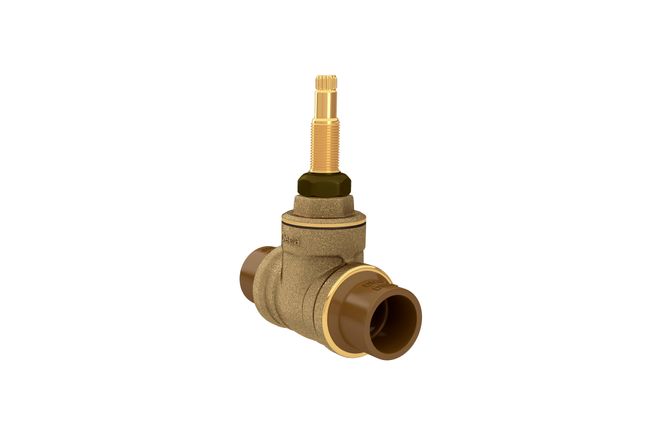 Base Registro de Gaveta para PVC 25MM