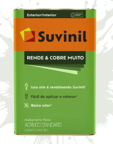 Tinta Acr Rende Cm Fosco Gelo 18L