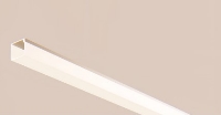 Perfil Infinity de Sobrepor 2MTS Branco 4X20MM