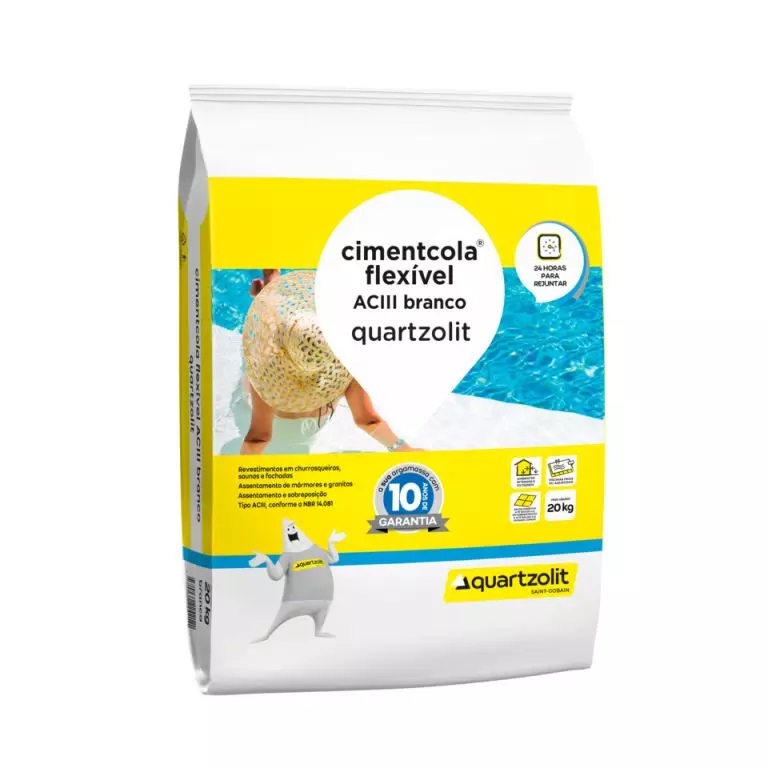 Arga Cimentcola Flexivel AC3 Branco 20KG