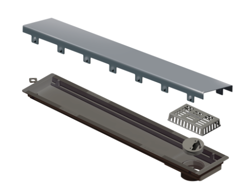 Rl Line Versatile Tp Inox 50CM