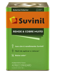 Tinta Acr Rende Cm Fosco Branco 18L