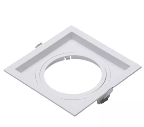 Embutido Recuado AR70 Quadrado Branco