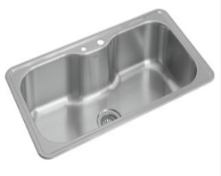 Cuba Coz Retangular 80X40CM C Deck Inox, Facile