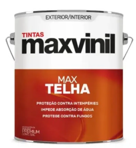 Max Telha Bril Incolor Branco 3,6L Maxvinil