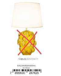 Cupula Basic Cru 42CM X 34
