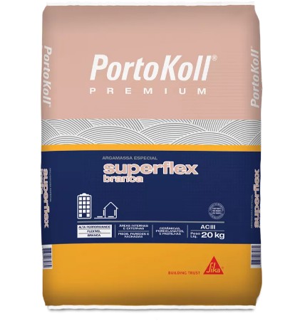 Arga Massa Branca Premium Superlex Ac 3, 20KG