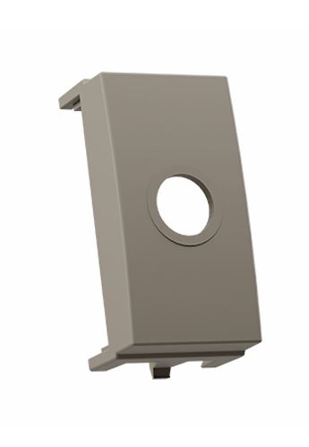 Modulo Saida de Fio 2 Unidades Argila Sleek