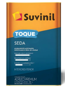 Tinta Acri Toque Seda Acet 16 Lt, Base A2
