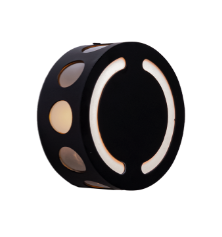 Arandela Sole Ball Near Ac Preto