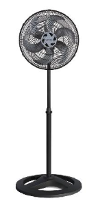 Ventilador Osc Col Turbo 6P 40CM Pr 220V Premium
