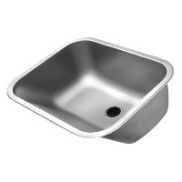 Tanque Monobloco 55X45X23 0,8 304 com Vsa 3,5 Fr de L