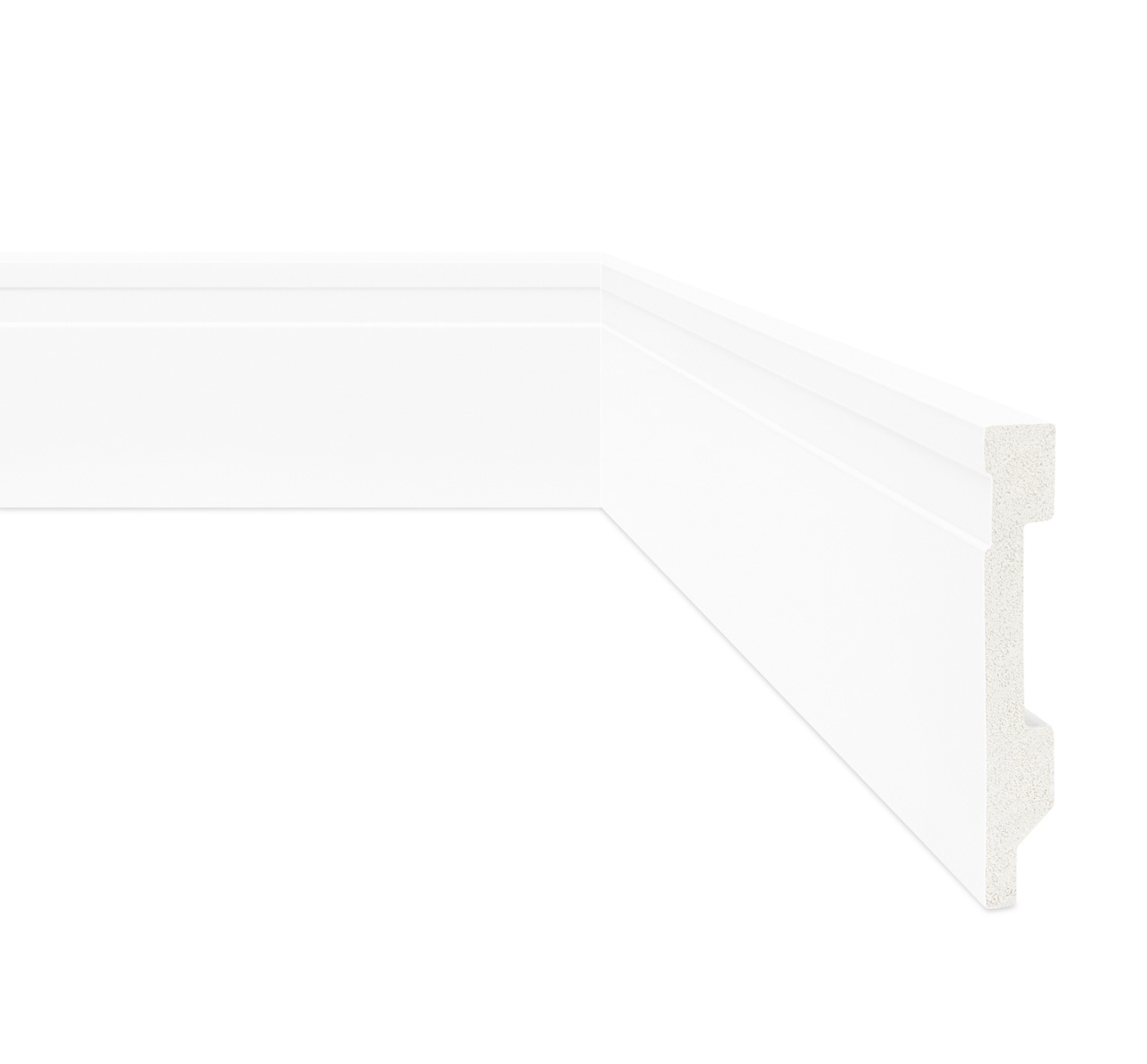Rodape Friso Branco 15X240 para Mi