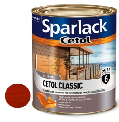 Vern Sparlack Cetol Brilhante 3,6L, Mogno