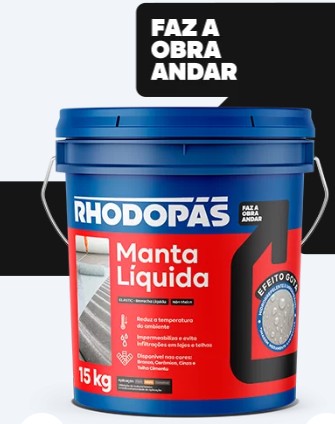 Manta Liquida 15 Kg, Telha Cimento