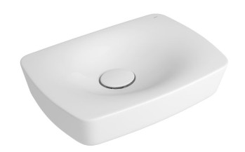 Cuba Retangular Apoio 50CM Branco, Liquid