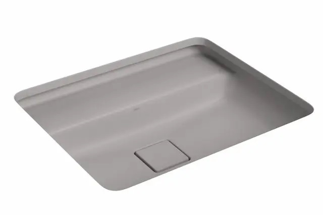 Cuba Retangular Embutir Mesa 50CM Soft, Slim