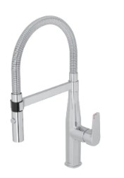 Misturador Monocomando de Mesa Cozinha Cromado, Level Gourmet
