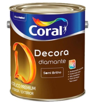 Decora Diam Semi Bril 3,2 Gl, Branco