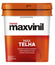 Max Telha Bril Incolor Branco 18L Maxvinil