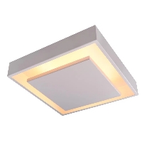 Plafon Sobrepor Ghost 47X47 18W 3000K Branco