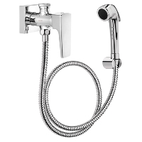 Ducha Higiênica com Registro e Derivacao Cromado, Lift