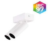 Spot LED Kona Sobrep 24 IRC97 23W 2700K Branco