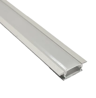 Perfil de Embutir 2M 23.6 X 7, Branco