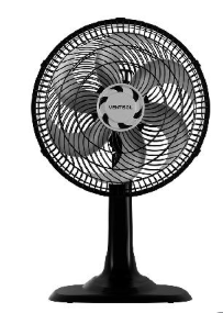 Ventilador Osc Mesa Turbo 6P 30CM Pr 220V Premium