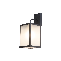 Arandela Thomas Quadro Glass Pto Jt (Prm)
