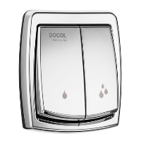 Acabamento Valvula Descarga Salvagua Cromado, Box
