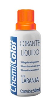 Corante Liquido 50ML, Laranja