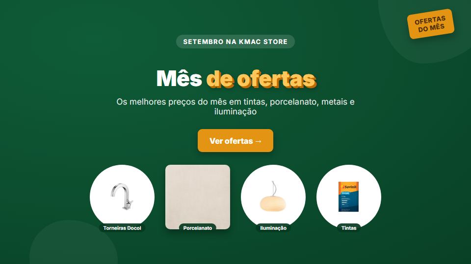 Setembro de ofertas